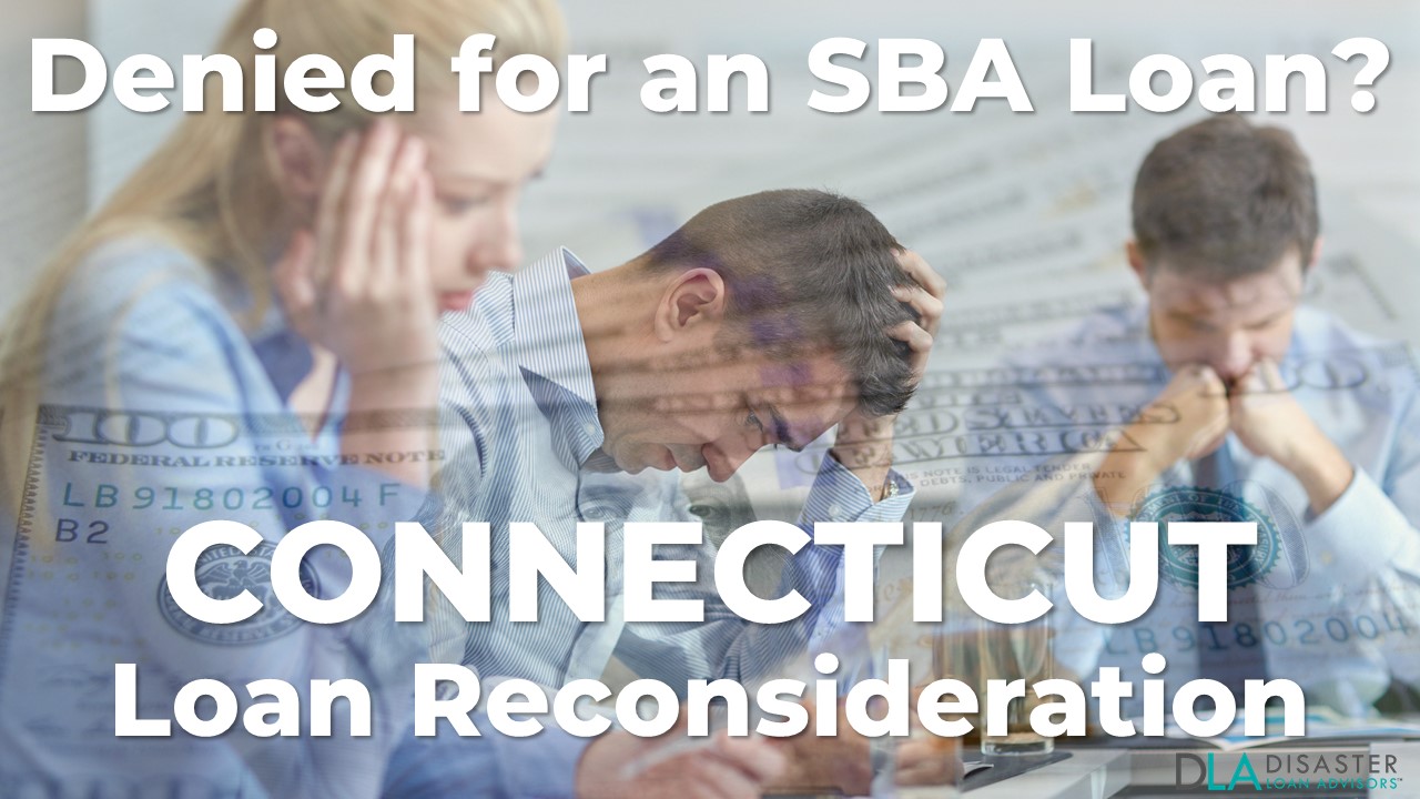 Connecticut SBA Loan Reconsideration Letter