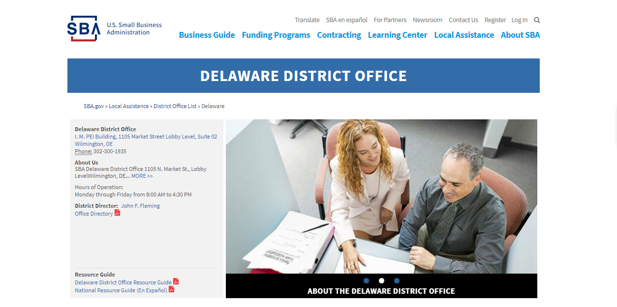 Delaware SBA Loans and Grants EIDL and PPP Loans in DE