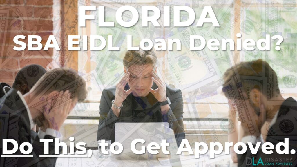 Florida SBA Loan Reconsideration Letter