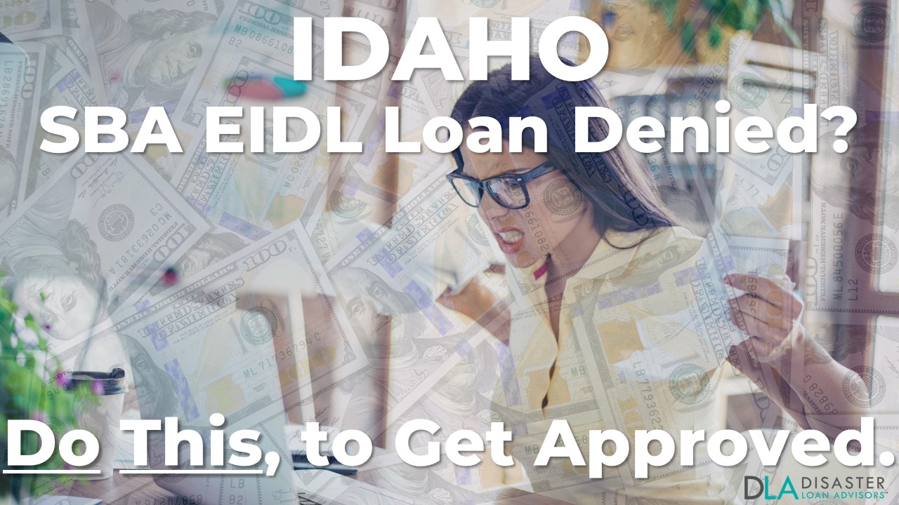 Idaho SBA Loan Reconsideration Letter