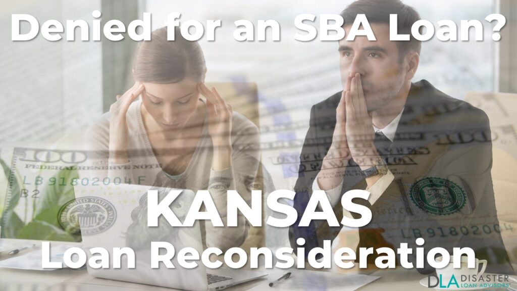Kansas SBA Loan Reconsideration Letter