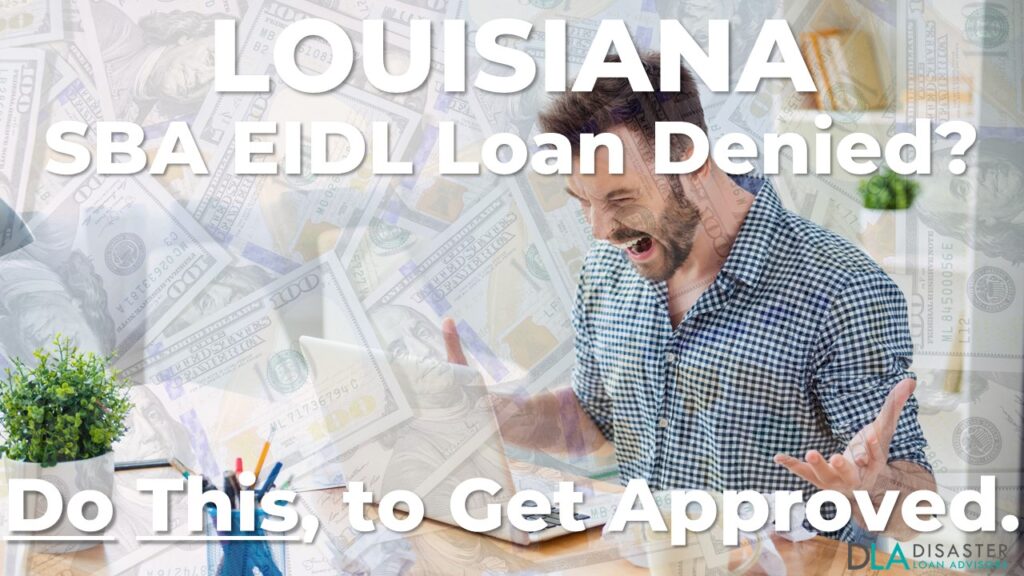Louisiana SBA Loan Reconsideration Letter