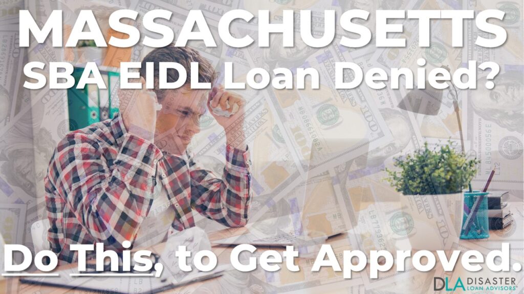 Massachusetts SBA Loan Reconsideration Letter
