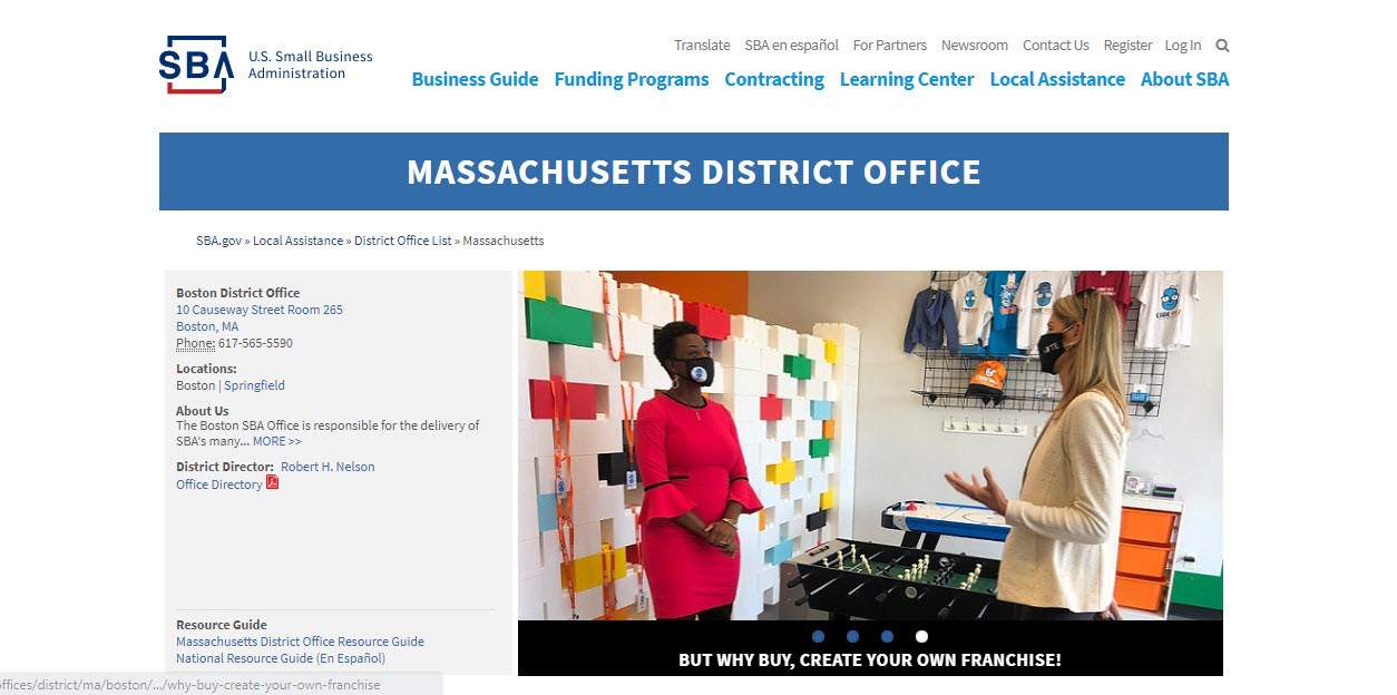 Massachusetts SBA Loans and Grants EIDL and PPP Loans in MA