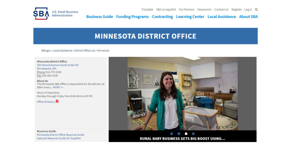 Minnesota SBA Loans and Grants EIDL and PPP Loans in MN