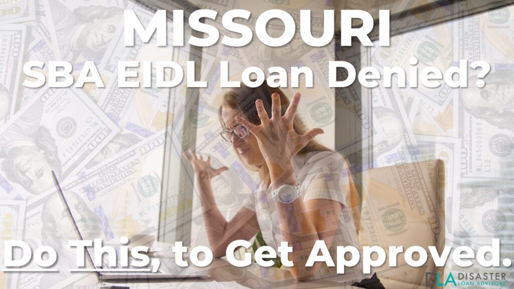 Missouri SBA Loan Reconsideration Letter