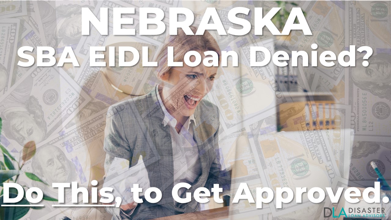 Nebraska SBA Loan Reconsideration Letter