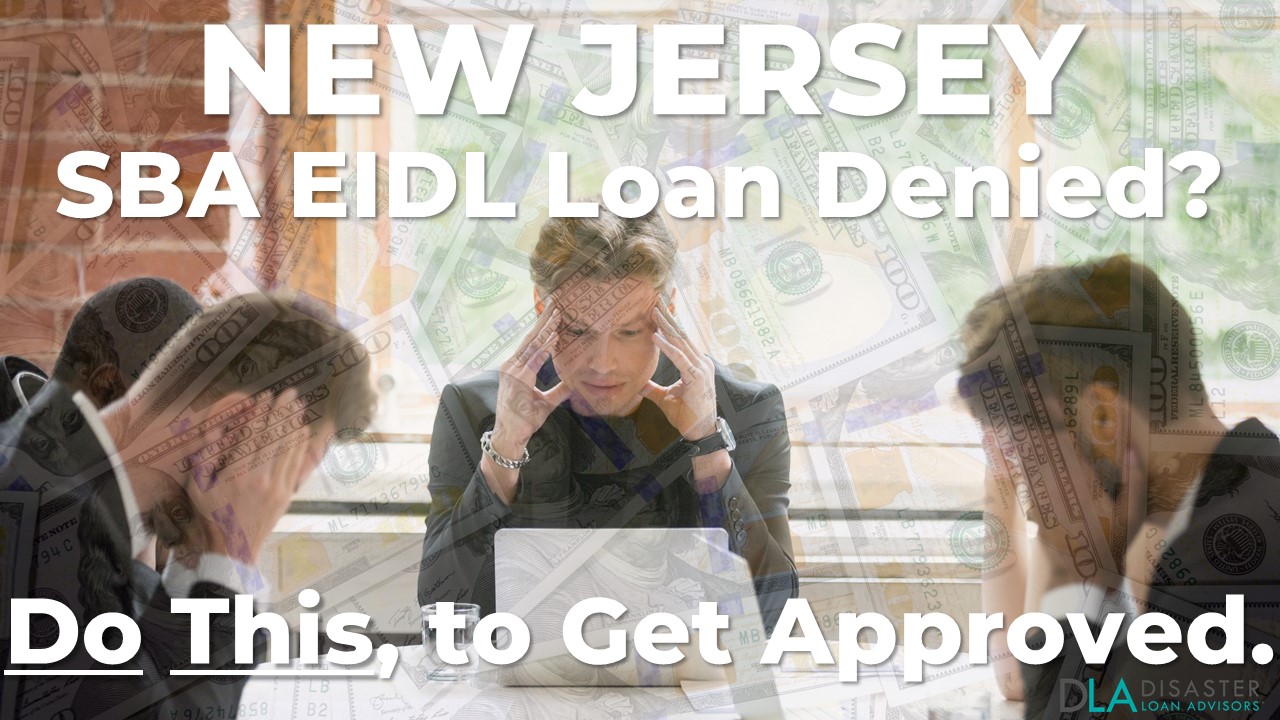 New Jersey SBA Loan Reconsideration Letter