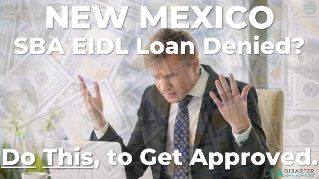New Mexico SBA Loan Reconsideration Letter