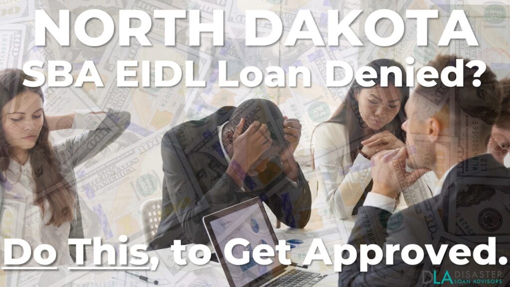 North Dakota SBA Loan Reconsideration Letter