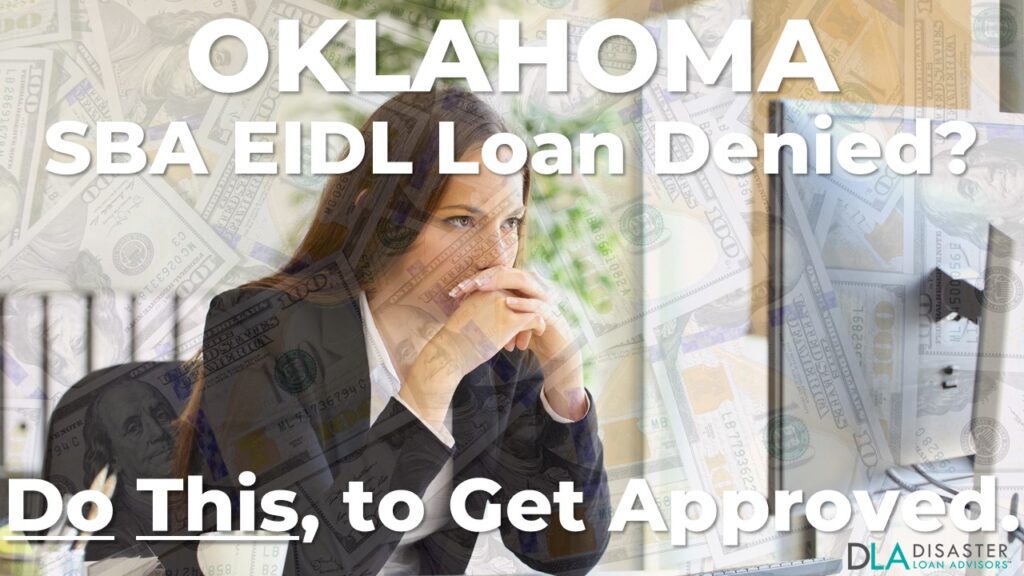Oklahoma SBA Loan Reconsideration Letter