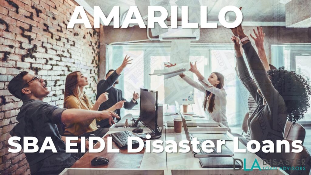 Amarillo TX EIDL Disaster Loans and SBA Grants in Texas