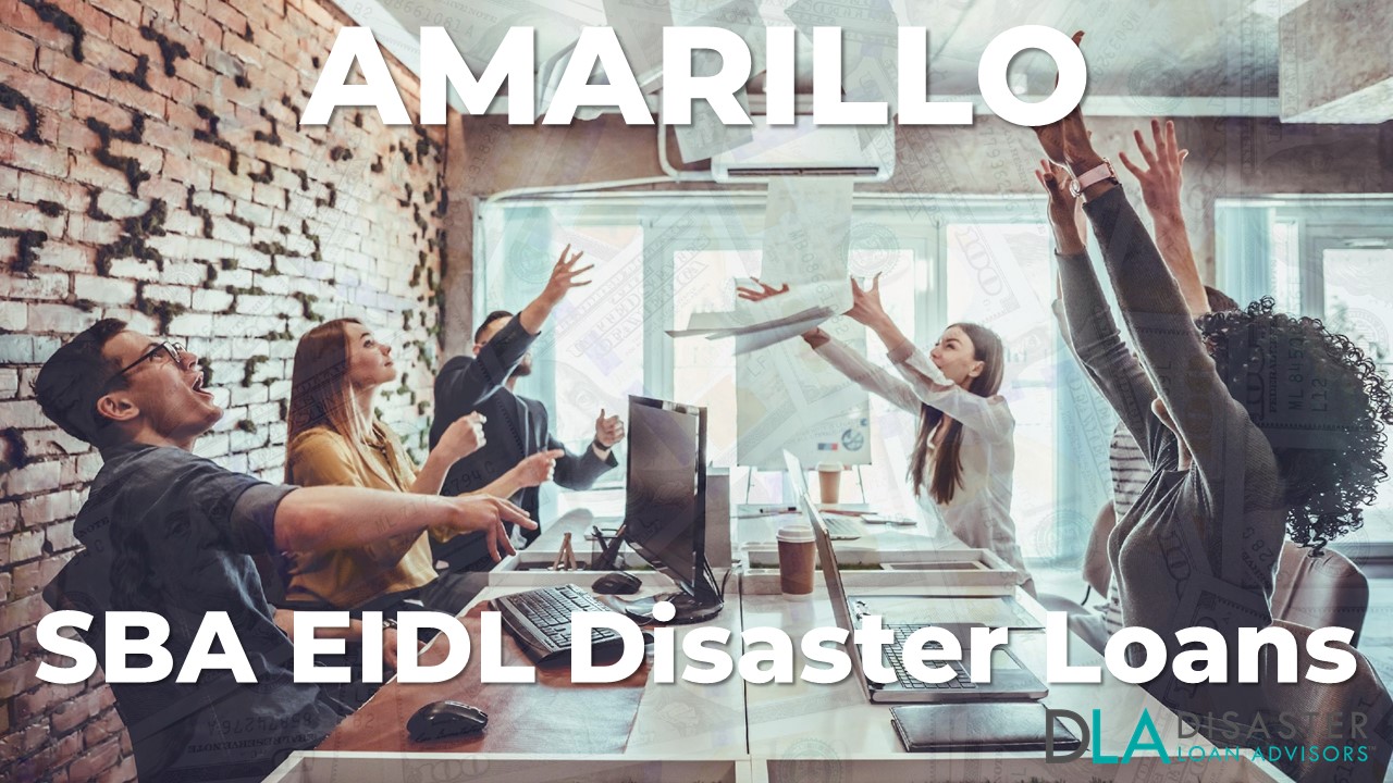 Amarillo TX EIDL Disaster Loans and SBA Grants in Texas