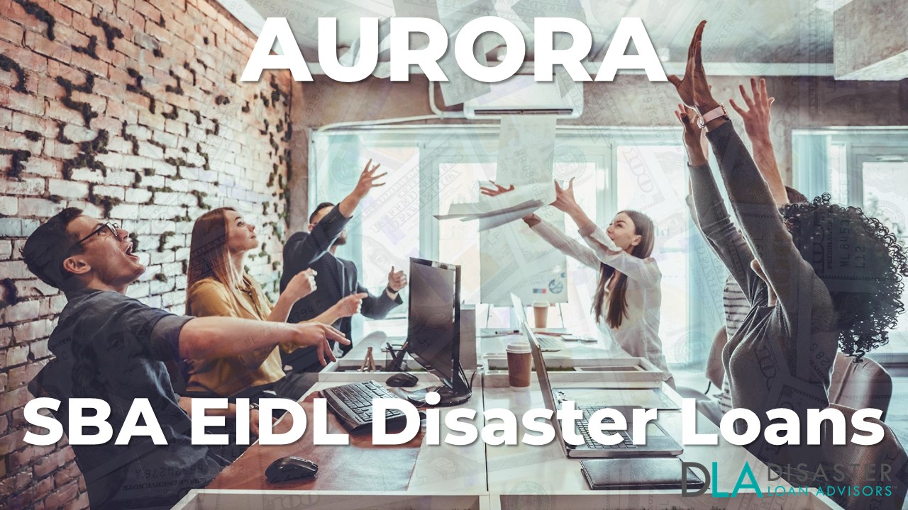 Aurora CO EIDL Disaster Loans and SBA Grants in Colorado