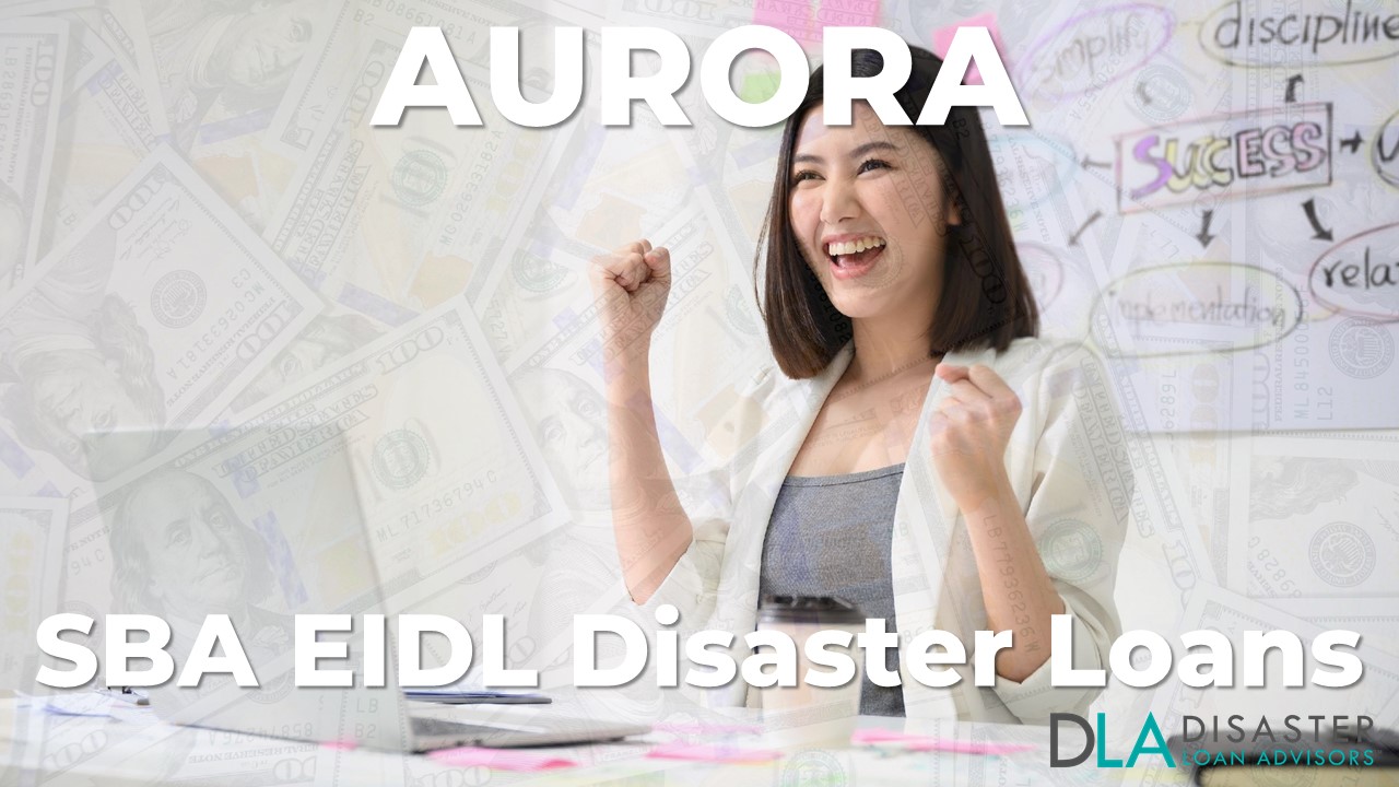 Aurora IL EIDL Disaster Loans and SBA Grants in Illinois