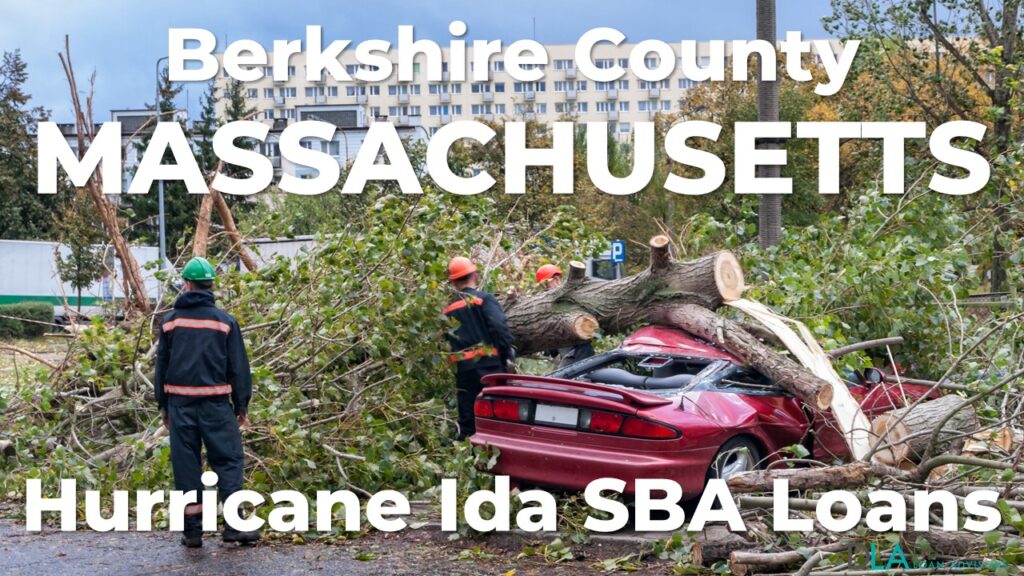 Berkshire County Massachusetts Hurricane Ida SBA Loans