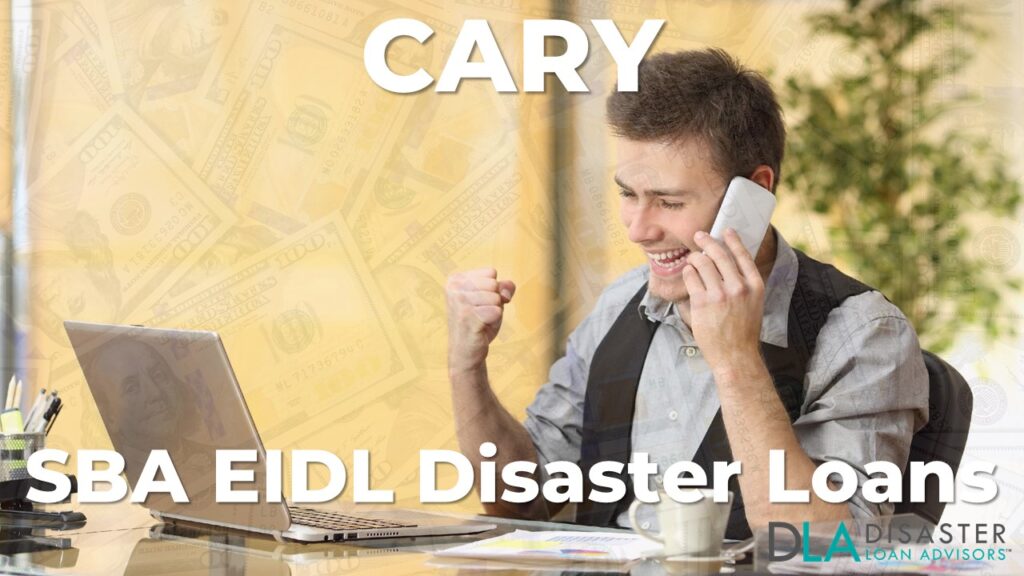 Cary NC EIDL Disaster Loans and SBA Grants in North Carolina