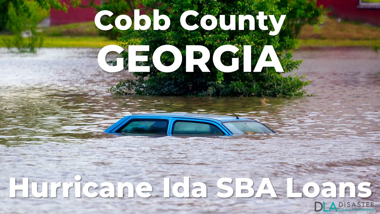 Cobb County Georgia Hurricane Ida SBA Loans