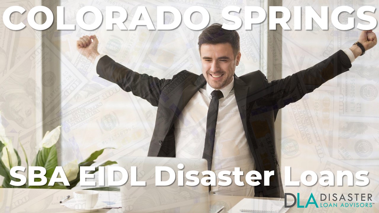 Colorado Springs CO EIDL Disaster Loans and SBA Grants in Colorado