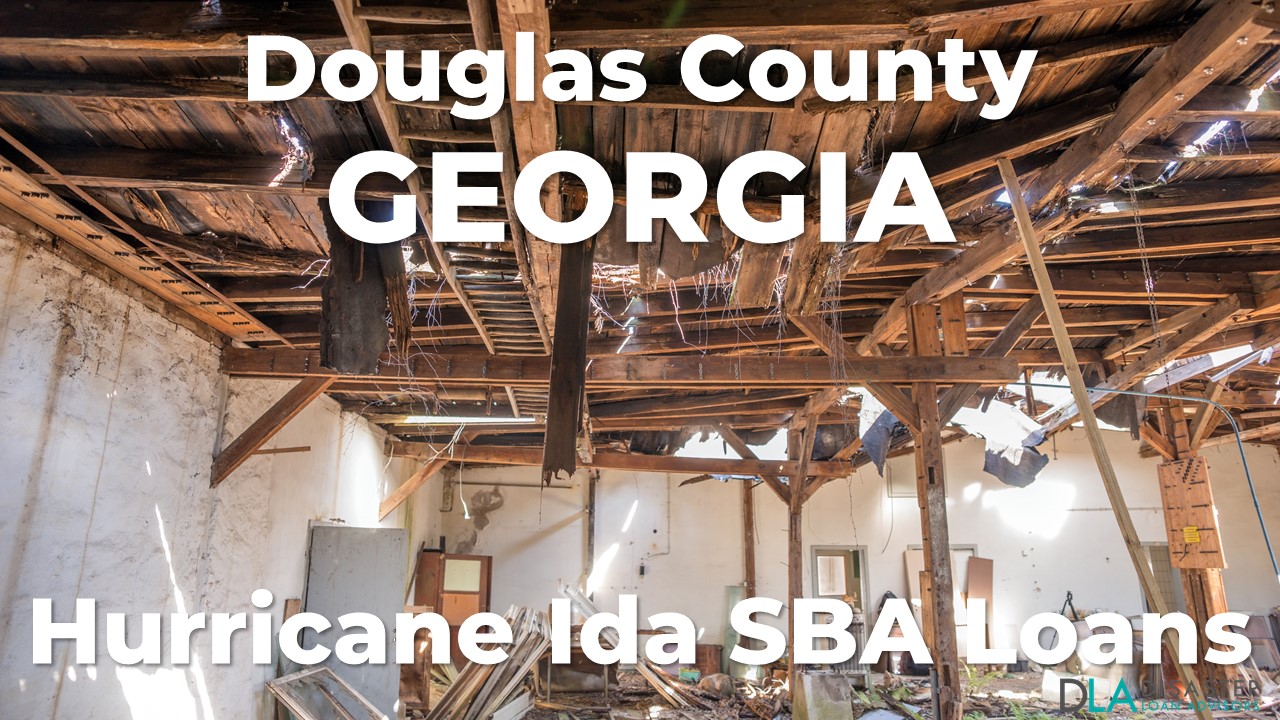 Douglas County Georgia Hurricane Ida SBA Loans