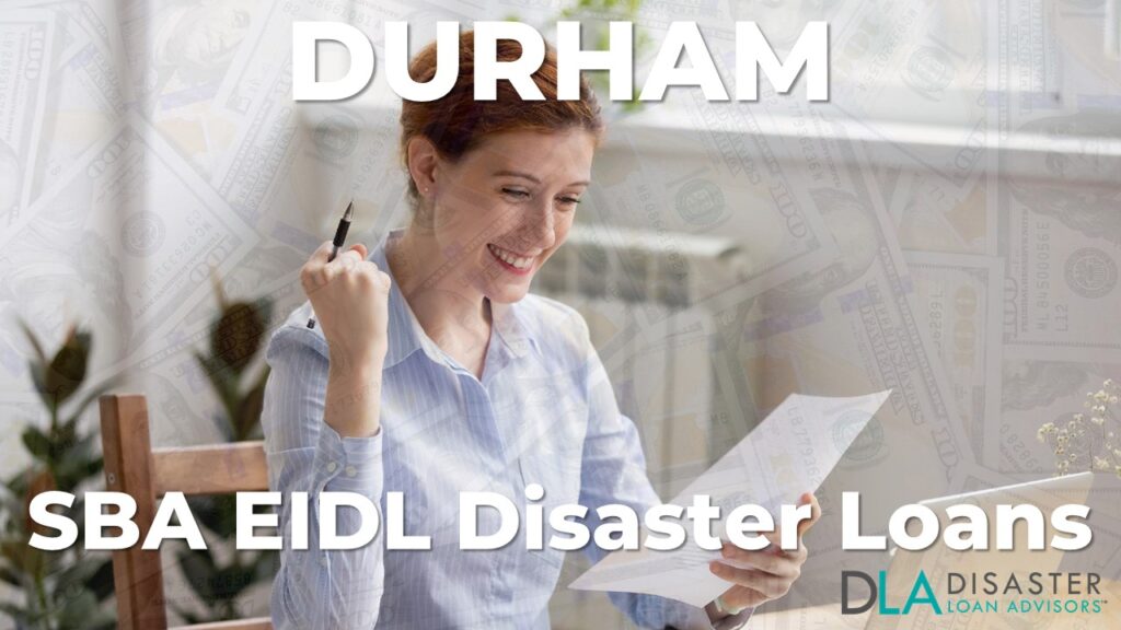 Durham NC EIDL Disaster Loans and SBA Grants in North Carolina