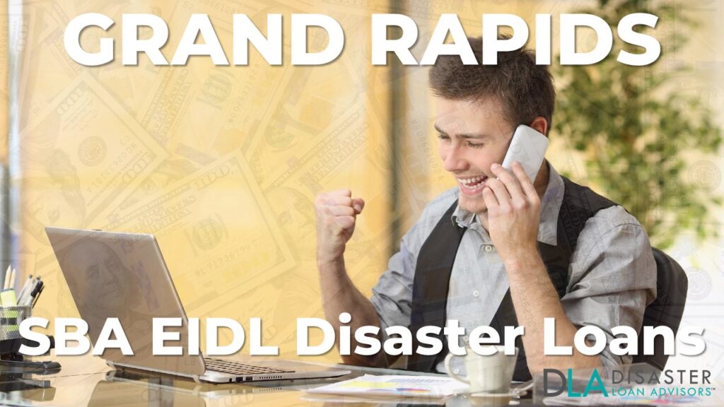Grand Rapids MI EIDL Disaster Loans and SBA Grants in Michigan