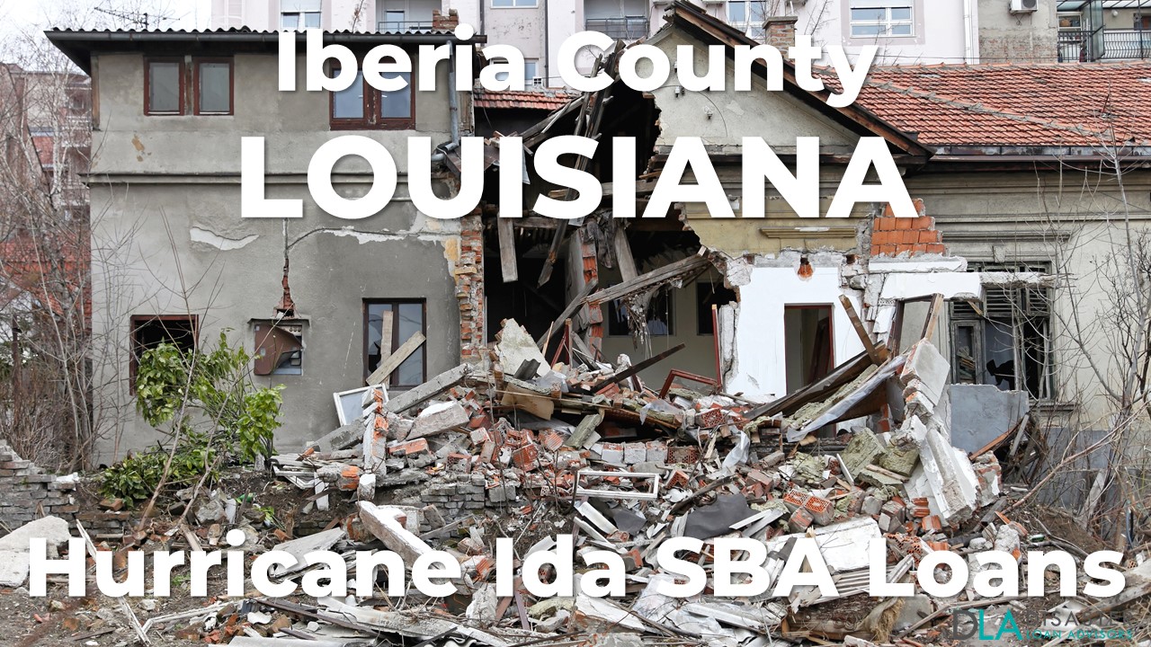 Iberia County Louisiana Hurricane Ida SBA Loans