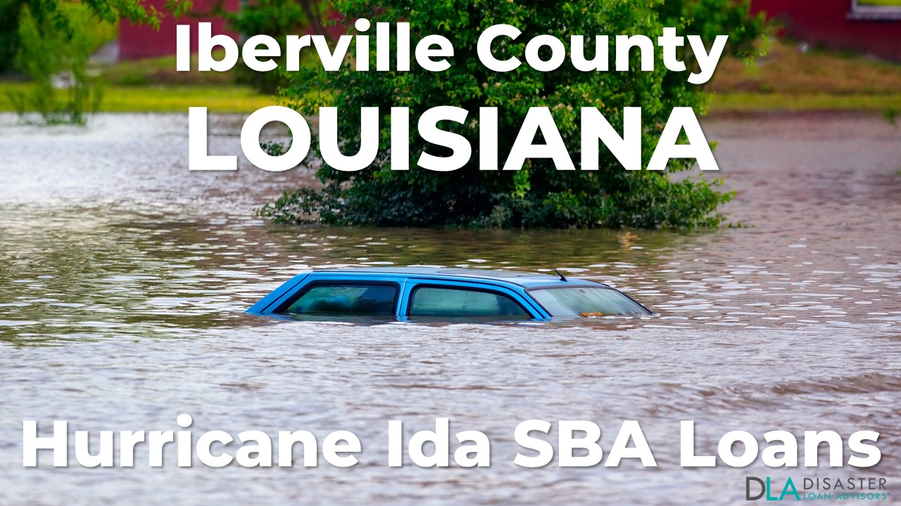 Iberville County Louisiana Hurricane Ida SBA Loans