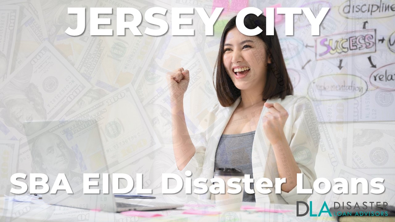 Jersey City NJ EIDL Disaster Loans and SBA Grants in New Jersey