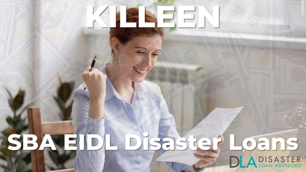 Killeen TX EIDL Disaster Loans and SBA Grants in Texas