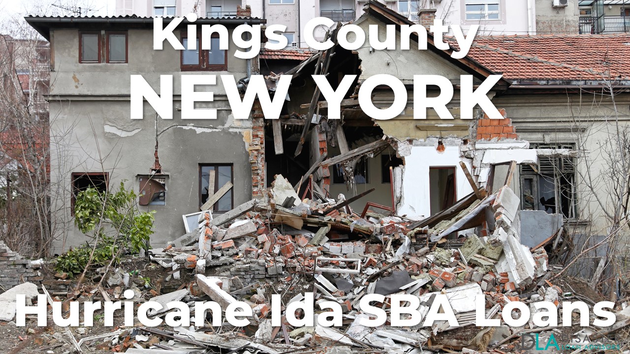 Kings County New York Hurricane Ida SBA Loans