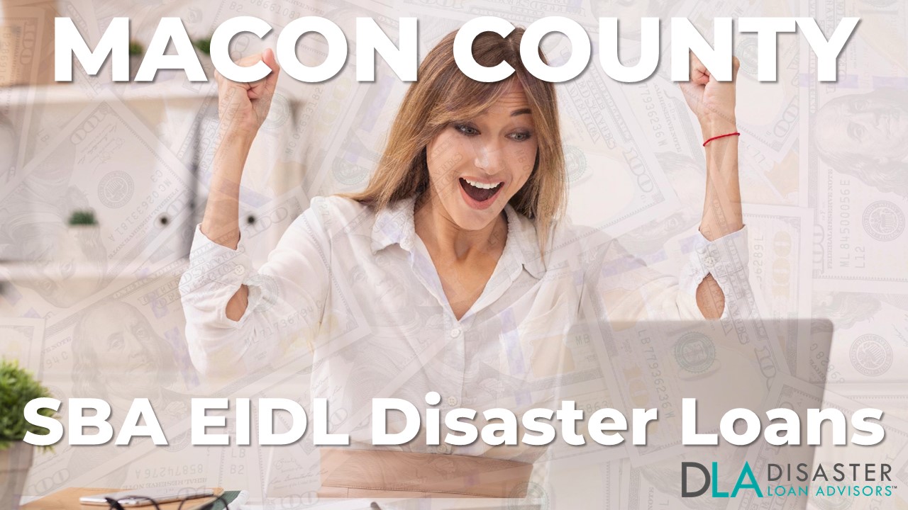 Macon County GA EIDL Disaster Loans and SBA Grants in Georgia
