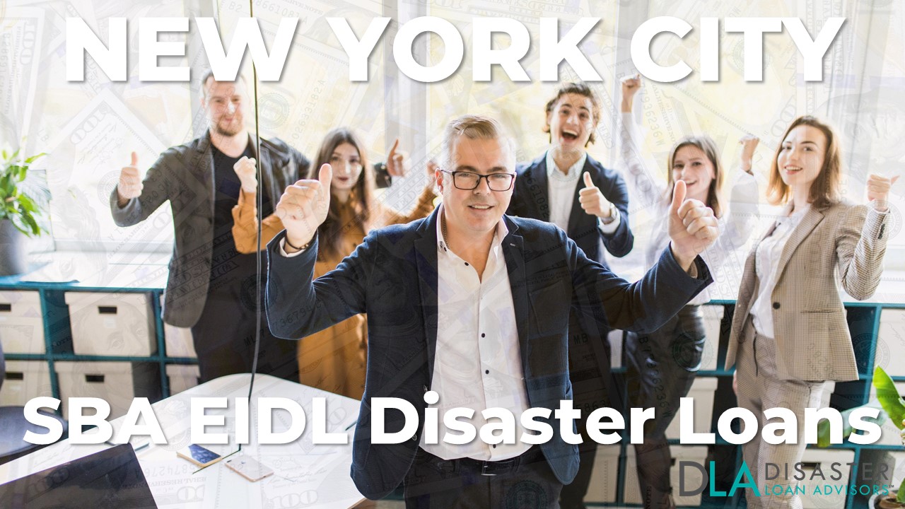 New York City EIDL Disaster Loans and SBA Grants in New York