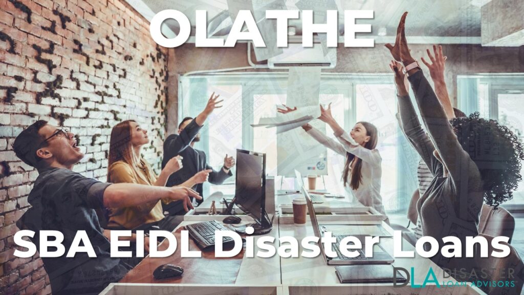 Olathe KS EIDL Disaster Loans and SBA Grants in Kansas