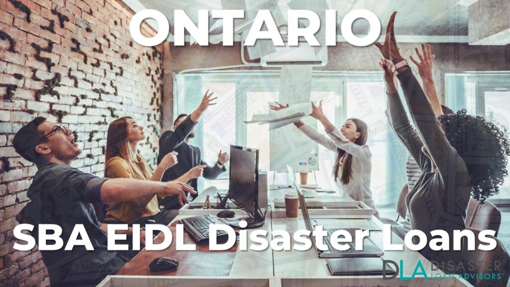 Ontario CA EIDL Disaster Loans and SBA Grants in California
