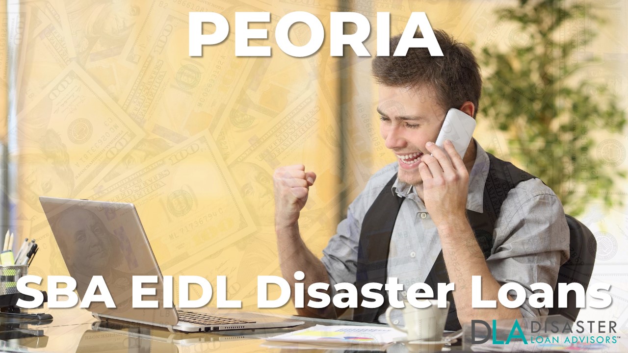 Peoria AZ EIDL Disaster Loans and SBA Grants in Arizona