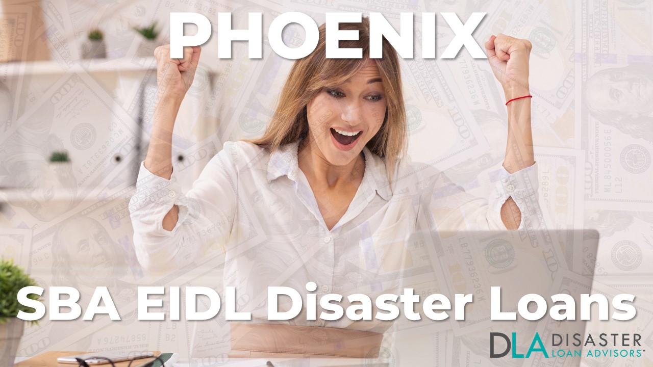 Phoenix AZ EIDL Disaster Loans and SBA Grants in Arizona