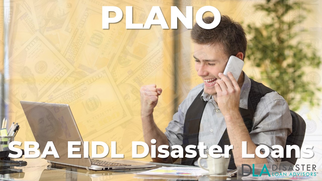 Plano TX EIDL Disaster Loans and SBA Grants in Texas