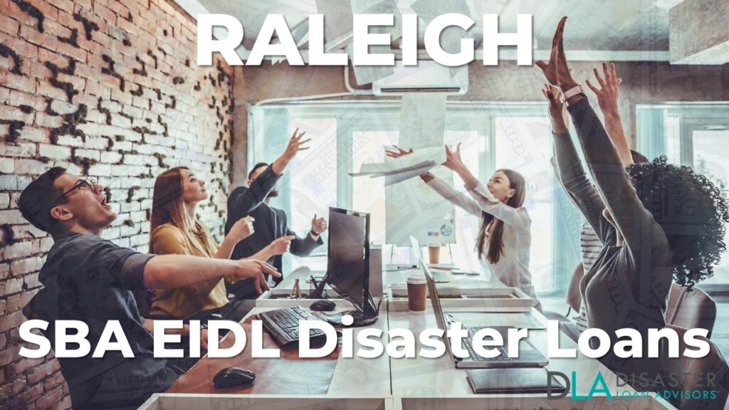 Raleigh NC EIDL Disaster Loans and SBA Grants in North Carolina