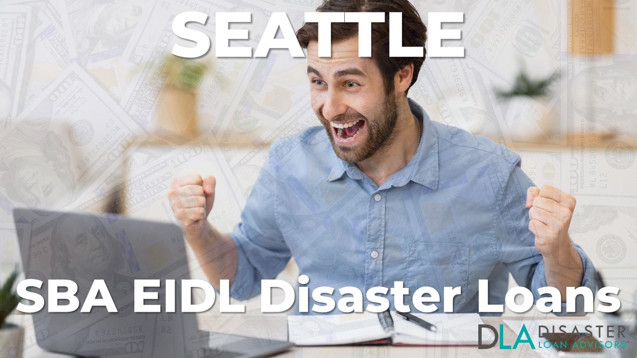 Seattle WA EIDL Disaster Loans and SBA Grants in Washington