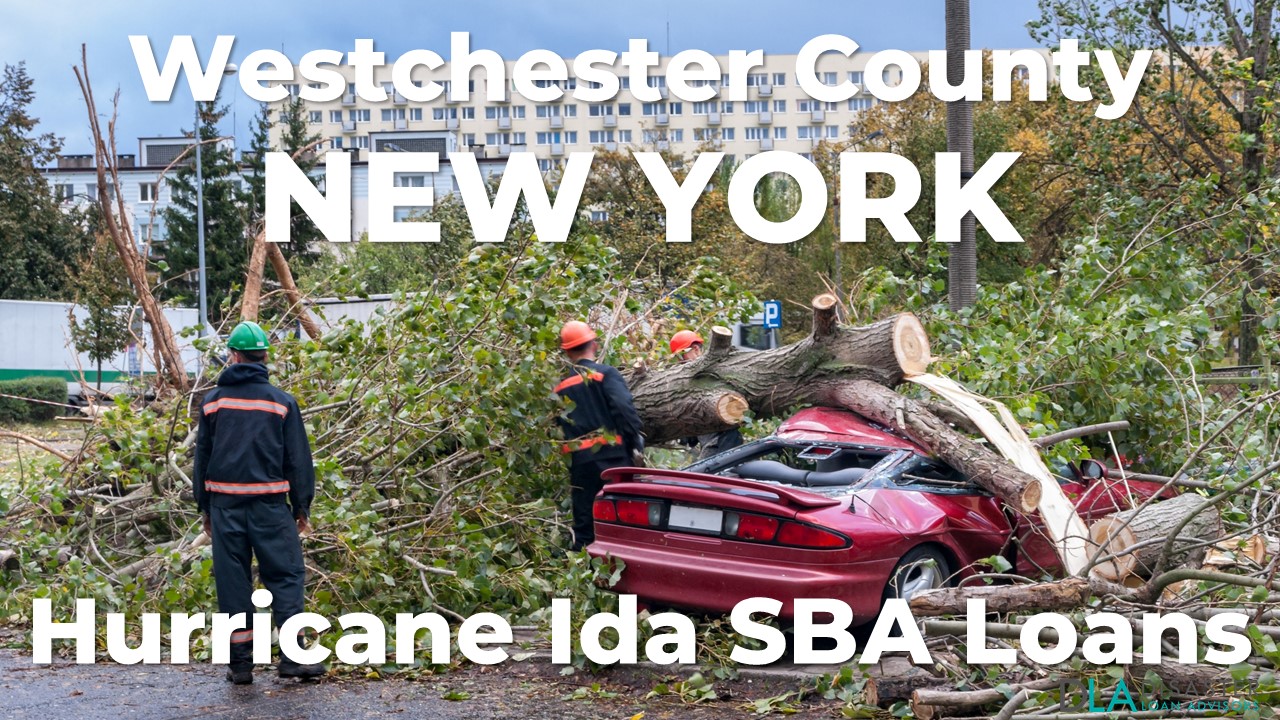 Westchester County New York Hurricane Ida SBA Loans