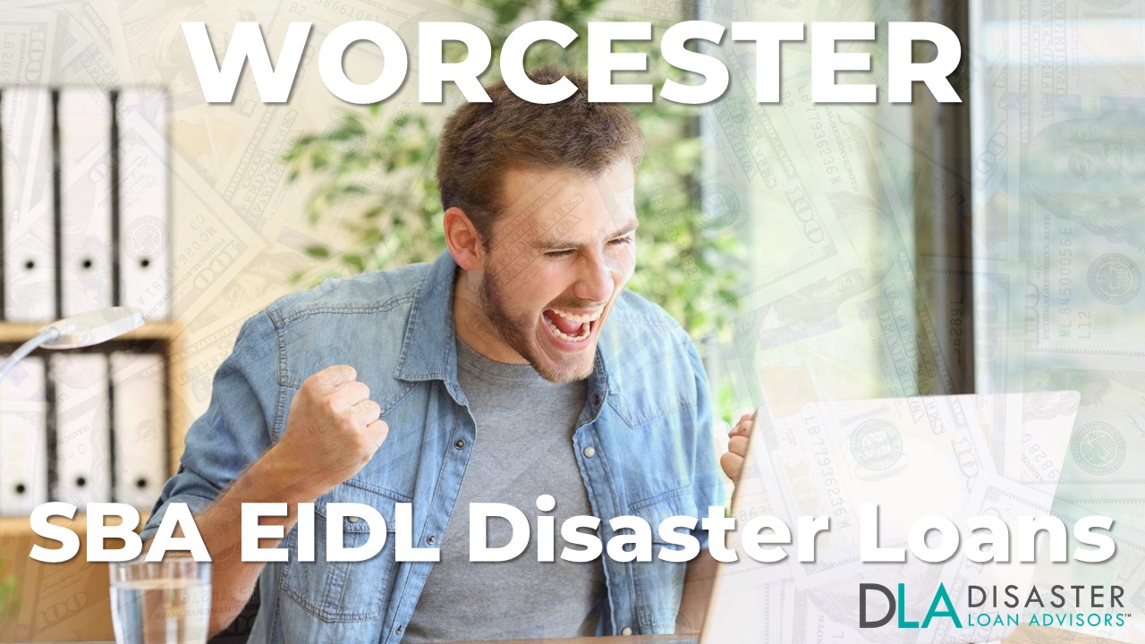 Worcester MA EIDL Disaster Loans and SBA Grants in Massachusetts