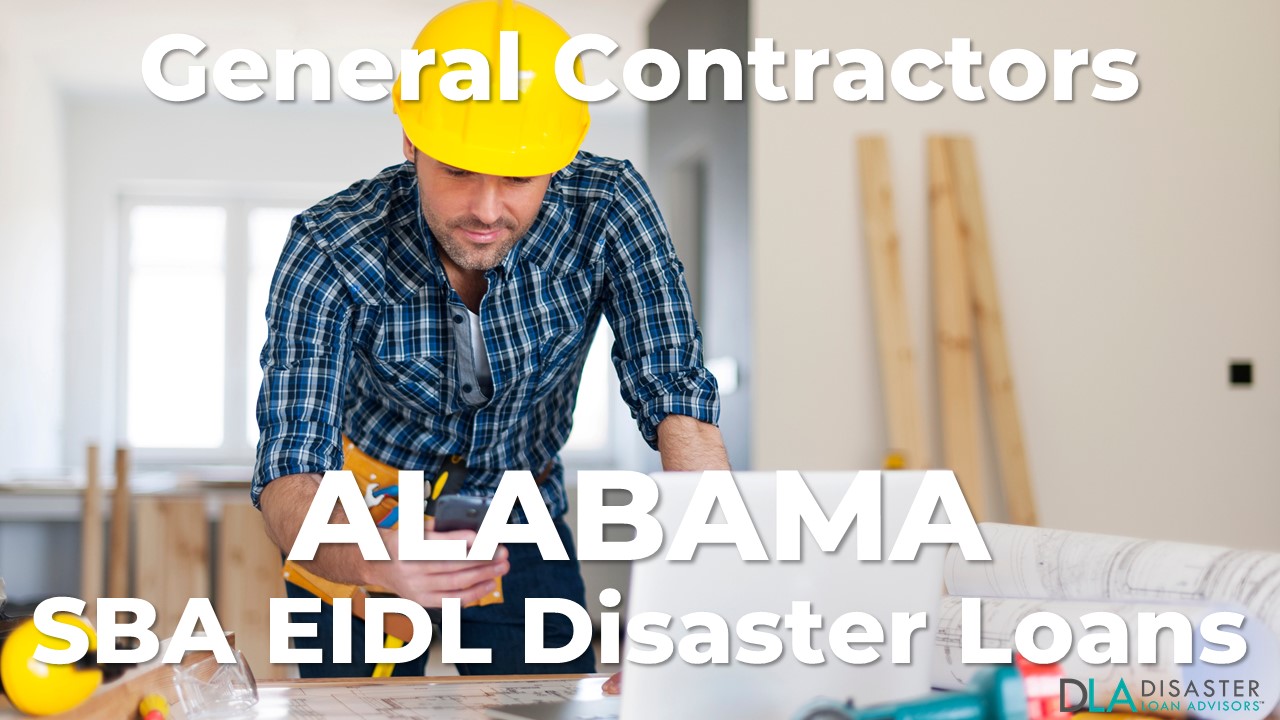 Alabama Construction and Remodeling Industry SBA EIDL
