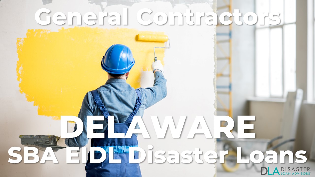 Delaware Construction and Remodeling Industry SBA EIDL