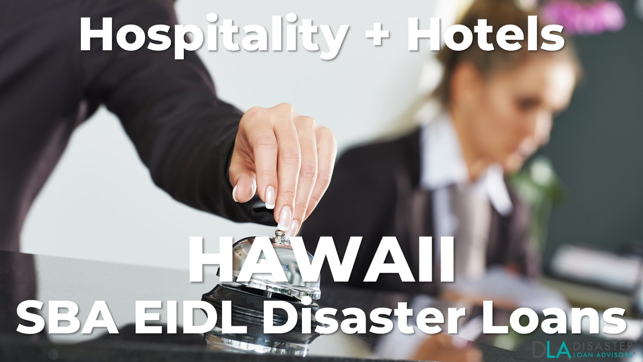 Hawaii Hospitality Industry SBA EIDL