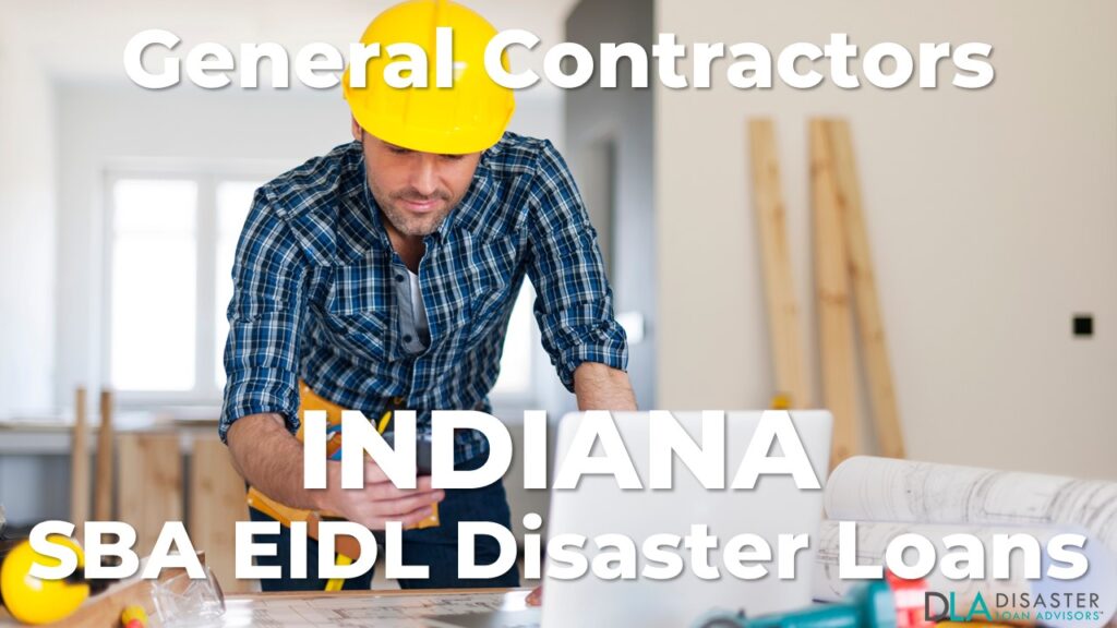 Indiana Construction and Remodeling Industry SBA EIDL