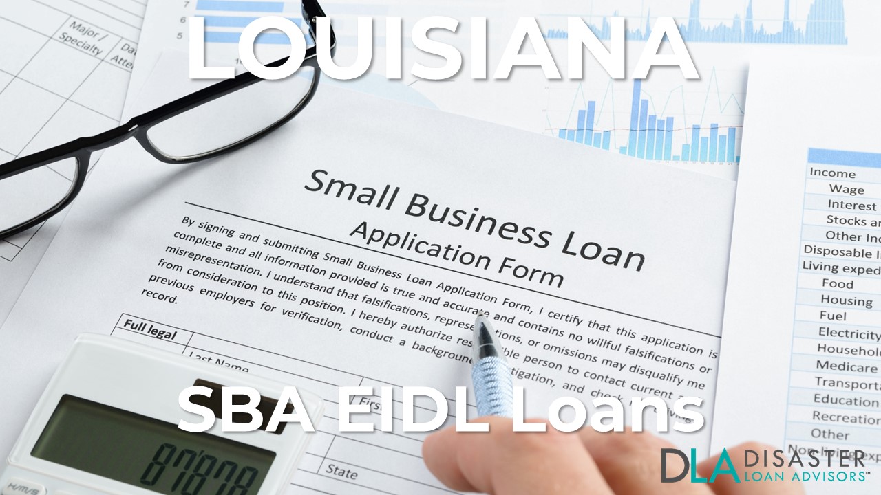 Louisiana SBA EIDL Loans