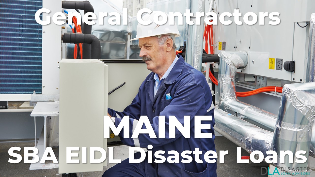Maine Construction and Remodeling Industry SBA EIDL