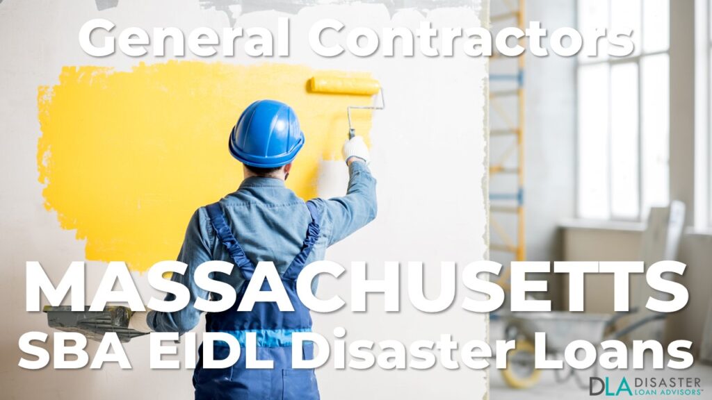 Massachusetts Construction and Remodeling Industry SBA EIDL