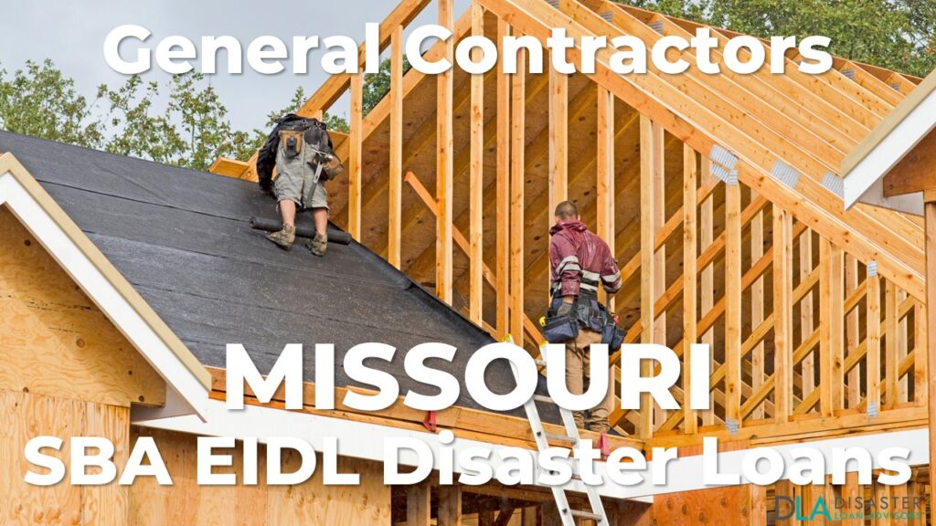 Missouri Construction and Remodeling Industry SBA EIDL